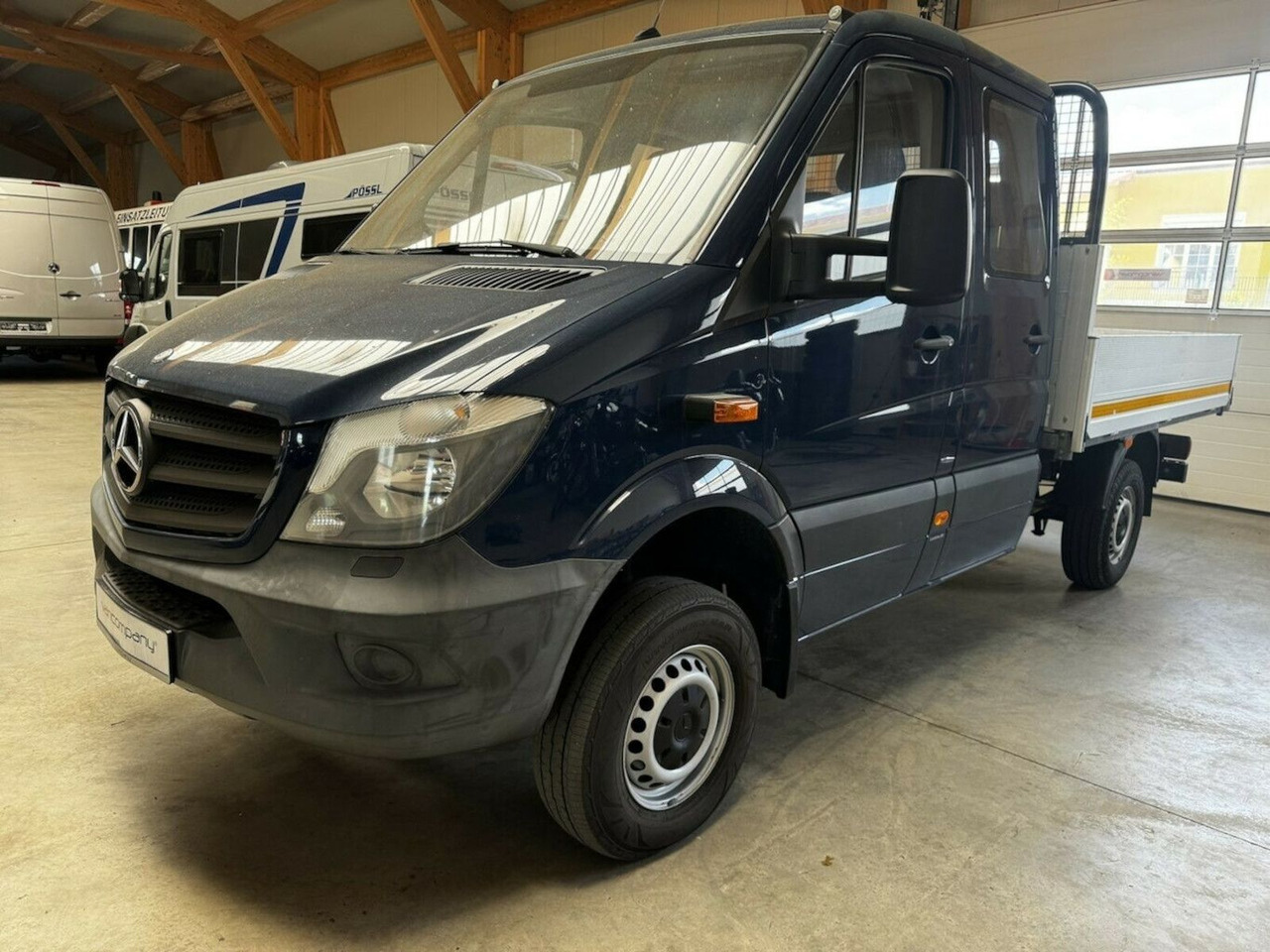 Mercedes-Benz Sprinter 313 CDI Doka 4x4 Autom. AHK 3.5t - Flatbed van, Combi van: picture 2 Mercedes-Benz Sprinter 313 CDI Doka 4x4 Autom. AHK 3.5t - Flatbed van, Combi van: picture 2