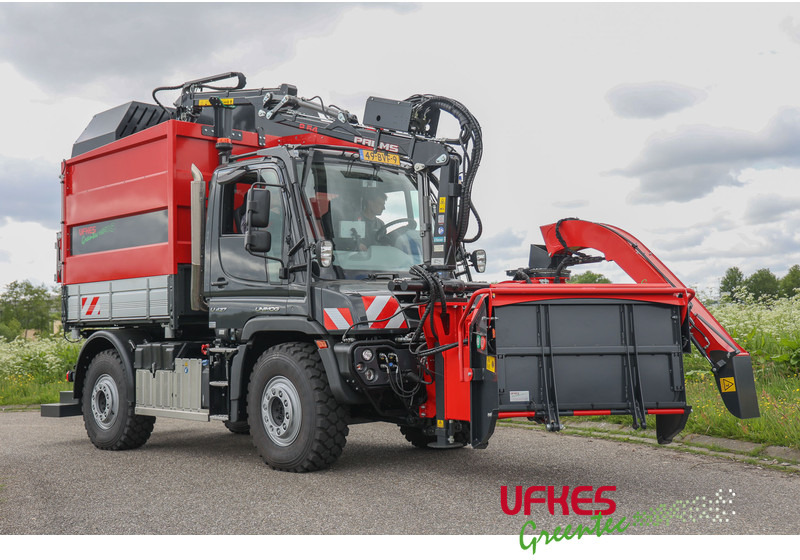Mercedes-Benz Unimog U 427 Greentec woodchipper combi - Van: picture 4 Mercedes-Benz Unimog U 427 Greentec woodchipper combi - Van: picture 4