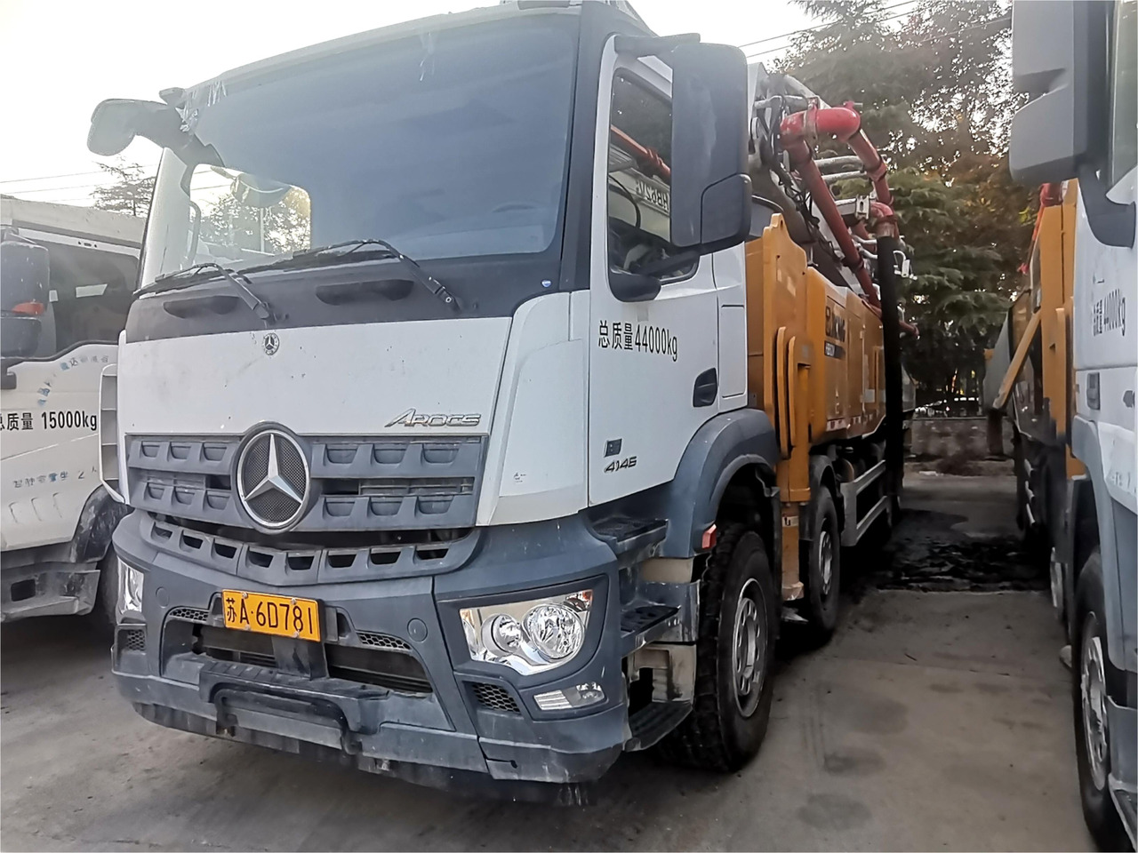 XCMG Official HB62V Second Hand Concrete Pump Truck 62m Truck-mounted Concrete Pump Price - Concrete pump truck: picture 2 XCMG Official HB62V Second Hand Concrete Pump Truck 62m Truck-mounted Concrete Pump Price - Concrete pump truck: picture 2