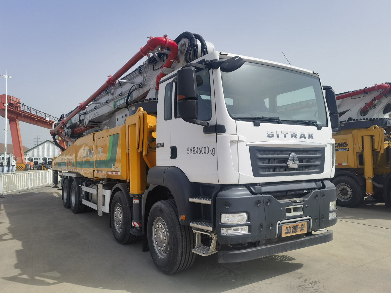 XCMG Official Second Hand 62m Concrete Boom Pump HB62V Truck Mounted Concrete Pump For Sale - Concrete pump truck: picture 2 XCMG Official Second Hand 62m Concrete Boom Pump HB62V Truck Mounted Concrete Pump For Sale - Concrete pump truck: picture 2