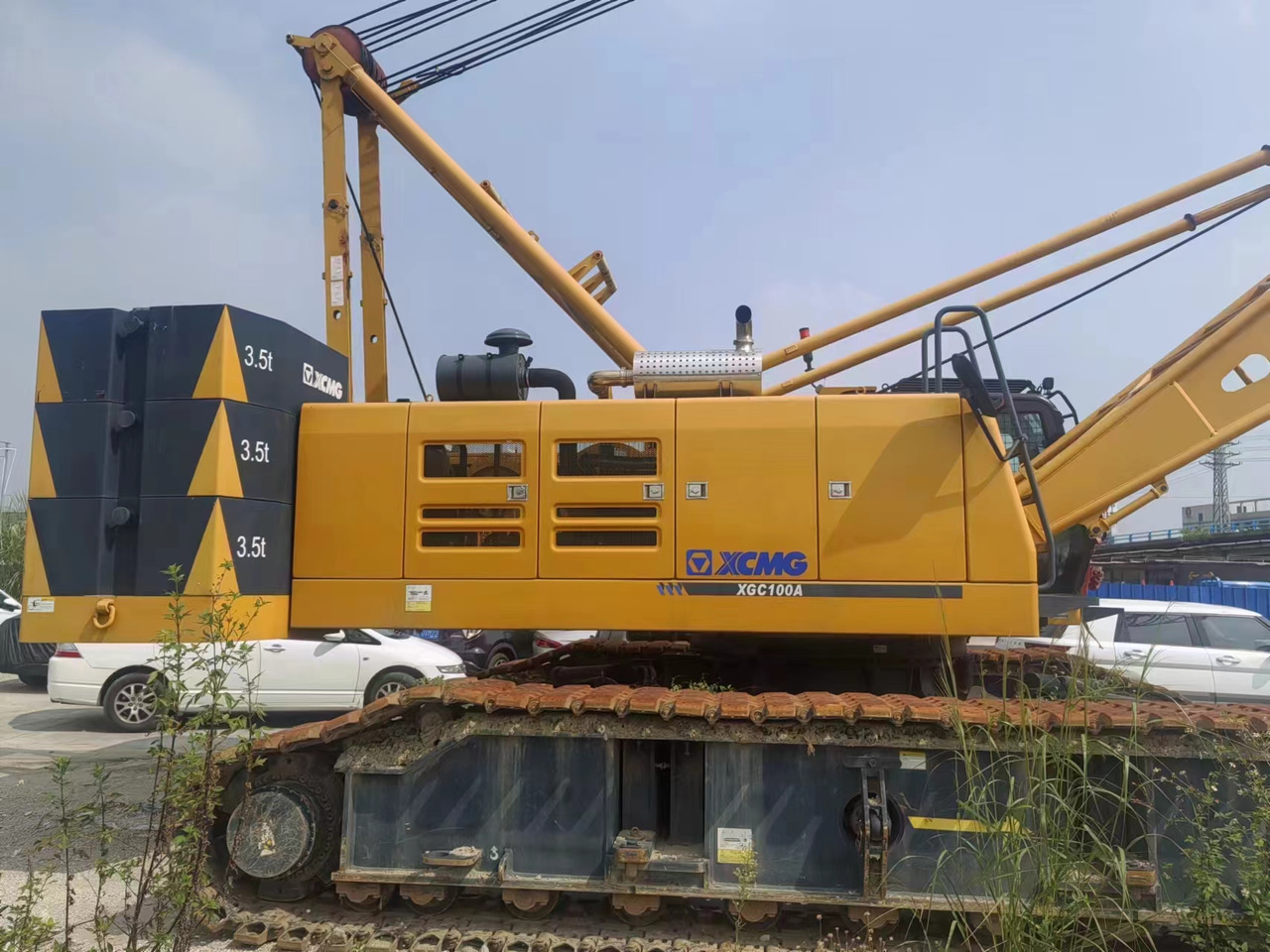 XCMG Official Used 100 Ton Mobile Crane XGC100A Hydraulic Lattice Boom Crawler Crane For Sale - Crawler crane: picture 2 XCMG Official Used 100 Ton Mobile Crane XGC100A Hydraulic Lattice Boom Crawler Crane For Sale - Crawler crane: picture 2