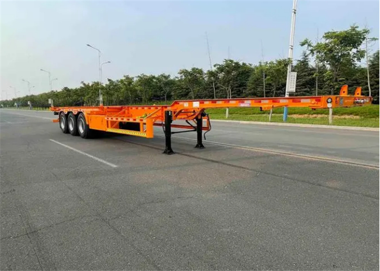 XCMG Official XLYZ9420TJZ Flatbed Container Carrier Semi Trailer - Container transporter/ Swap body semi-trailer: picture 3 XCMG Official XLYZ9420TJZ Flatbed Container Carrier Semi Trailer - Container transporter/ Swap body semi-trailer: picture 3