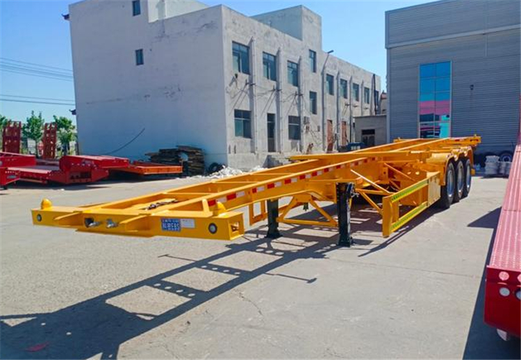 XCMG Official XLYZ9420TJZ Flatbed Container Carrier Semi Trailer - Container transporter/ Swap body semi-trailer: picture 5 XCMG Official XLYZ9420TJZ Flatbed Container Carrier Semi Trailer - Container transporter/ Swap body semi-trailer: picture 5