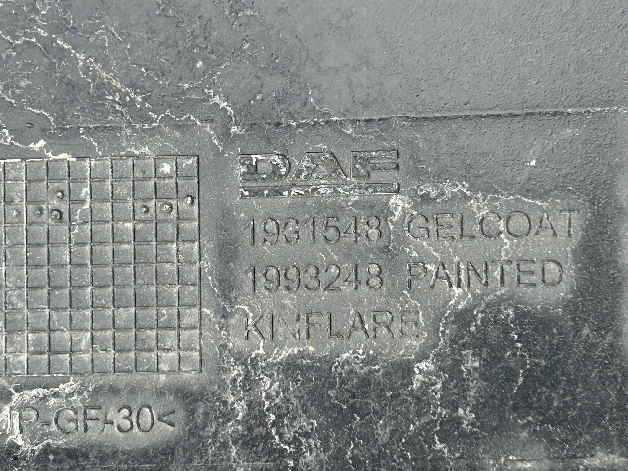 Universal part DAF A SET OF DAF XF 106 SPOILER: picture 14