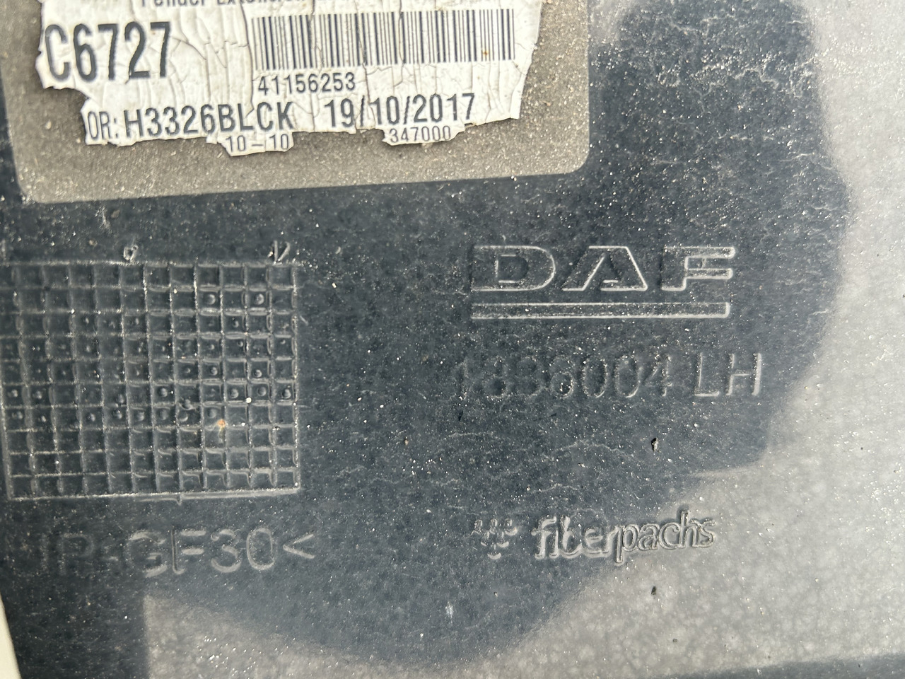 Universal part DAF A SET OF DAF XF 106 SPOILER: picture 16