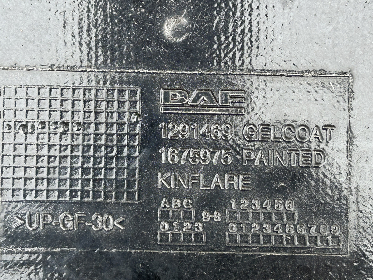 Universal part DAF A SET OF DAF XF 106 SPOILER: picture 12