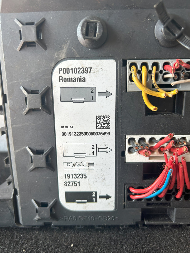 DAF XF 106 FUSE BOX - Fuse: picture 3 DAF XF 106 FUSE BOX - Fuse: picture 3