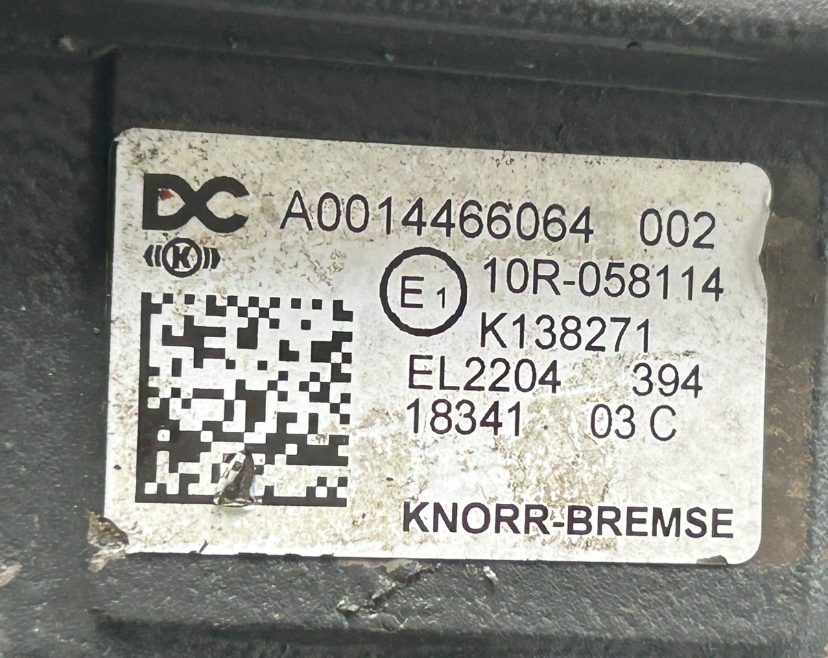 Brake parts for Truck MERCEDES-BENZ ACTROS MP4 EAPU AIR DRYER EL 2204 K138271: picture 6