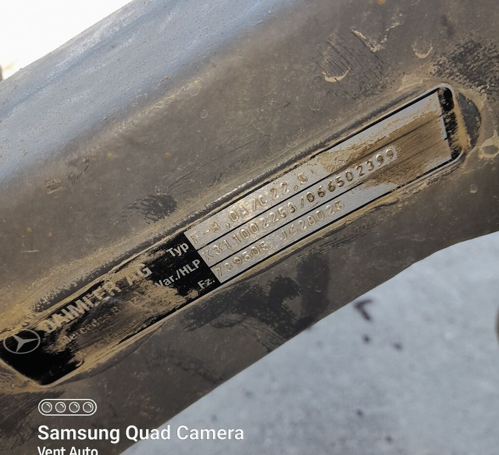 Mercedes-Benz ACTROS MP4 A9603312701 Mercedes-Benz ACTROS MP4 truck - Axle and parts for Truck: picture 5 Mercedes-Benz ACTROS MP4 A9603312701 Mercedes-Benz ACTROS MP4 truck - Axle and parts for Truck: picture 5