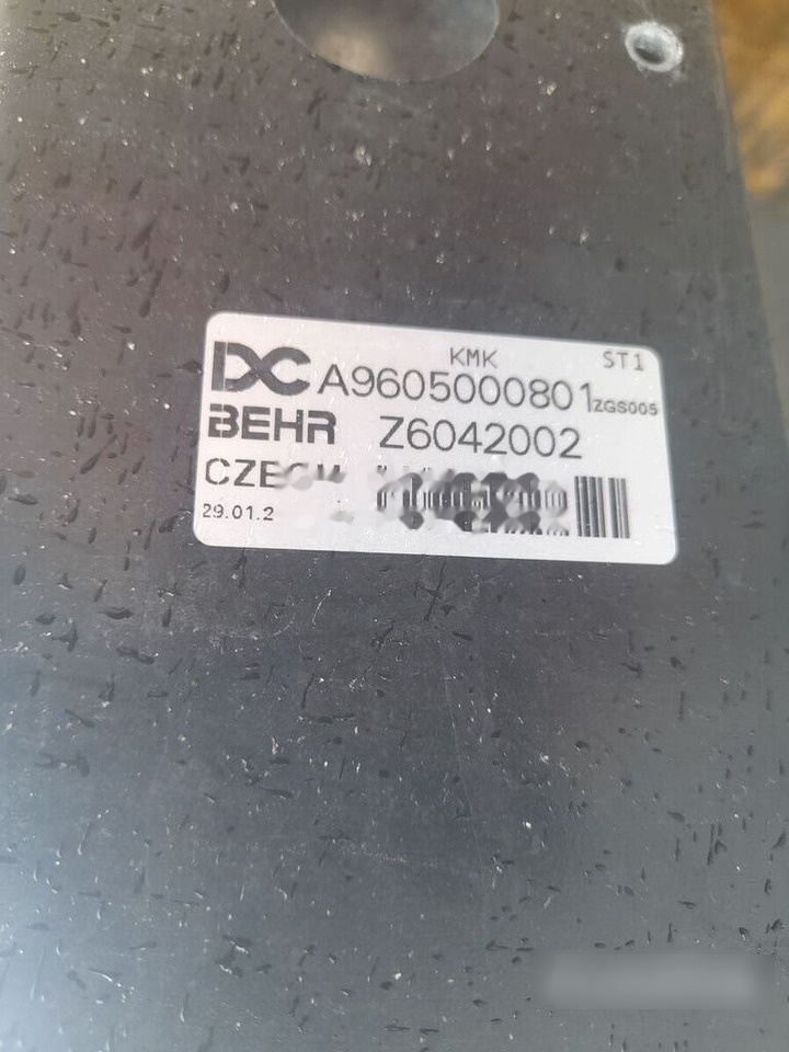 Mercedes-Benz ACTROS MP4 A9605000801   Mercedes-Benz truck - Radiator for Truck: picture 5 Mercedes-Benz ACTROS MP4 A9605000801   Mercedes-Benz truck - Radiator for Truck: picture 5