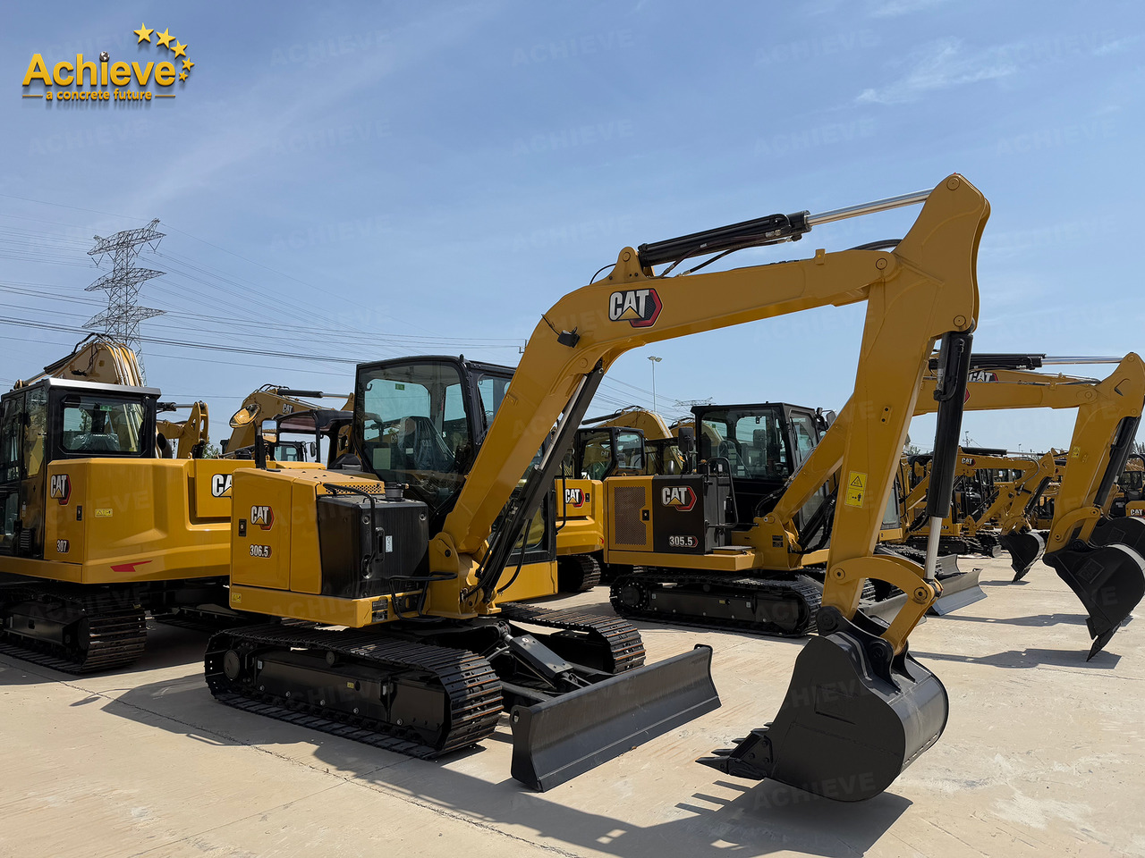 CATERPILLAR CAT®2025 306.5 Mini Hydraulic Excavator UD 0.25 m³ 36.5/2400 kw/rpm C2.4T 105 L【ACHIEVE】 TOP CONDITION!!! - Crawler excavator: picture 1 CATERPILLAR CAT®2025 306.5 Mini Hydraulic Excavator UD 0.25 m³ 36.5/2400 kw/rpm C2.4T 105 L【ACHIEVE】 TOP CONDITION!!! - Crawler excavator: picture 1