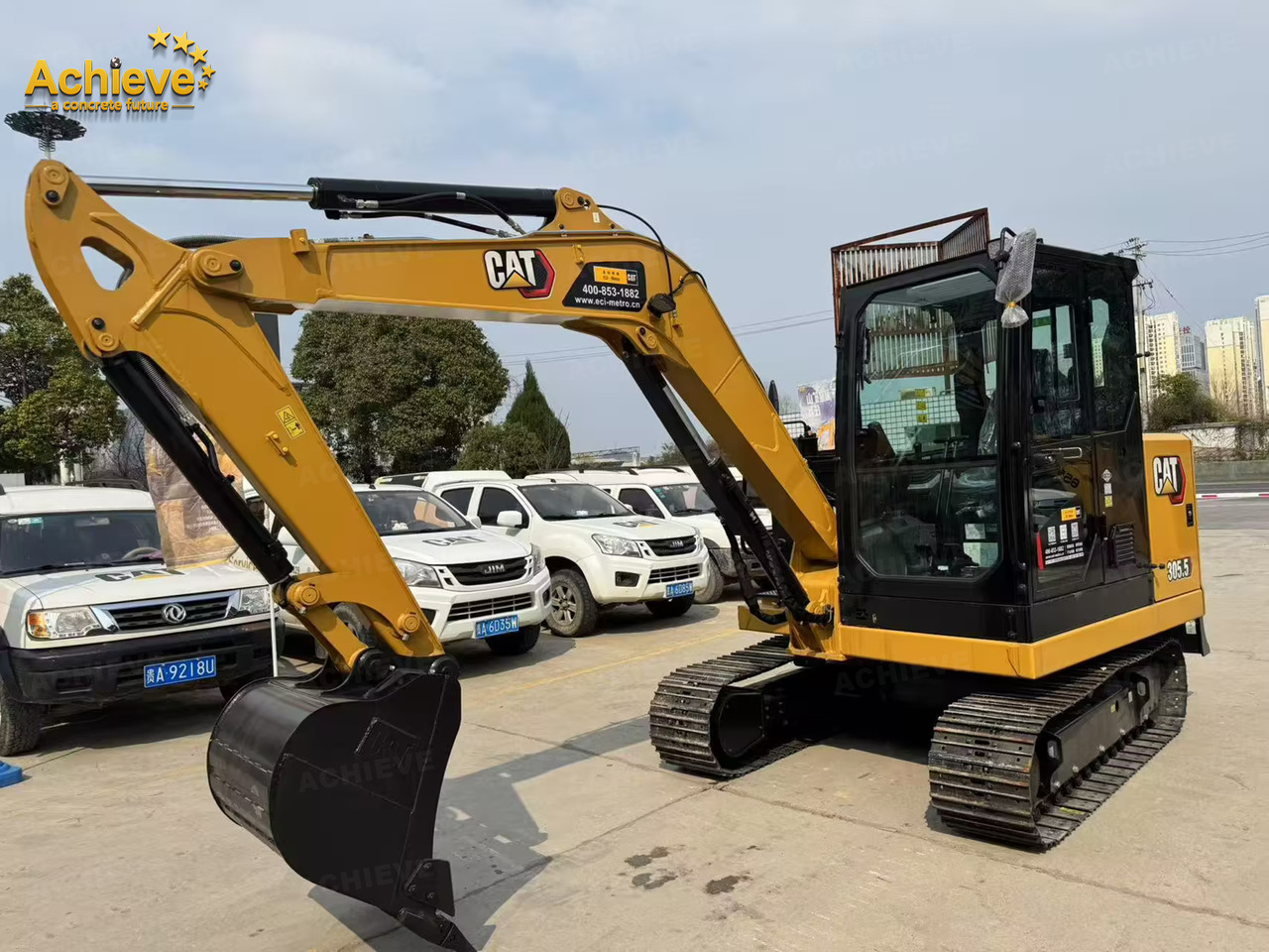 CATERPILLAR CAT® 305.5E2 small Cat C2.4 DI Mini Hydraulic Excavator 0.22 m³ 34.1 kw/rpm 35.0 kN 【ACHIEVE】 TOP CONDITION!!! - Mini excavator: picture 3 CATERPILLAR CAT® 305.5E2 small Cat C2.4 DI Mini Hydraulic Excavator 0.22 m³ 34.1 kw/rpm 35.0 kN 【ACHIEVE】 TOP CONDITION!!! - Mini excavator: picture 3