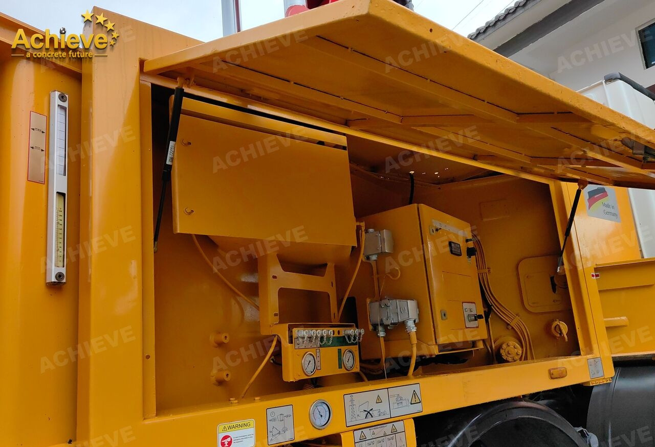 Concrete pump truck PUTZMEISTER Mercedes-Benz Actros 4141 concrete pumpM42-4R 170 m³【ACHIEVE】TOP CONDITION!!!: picture 9