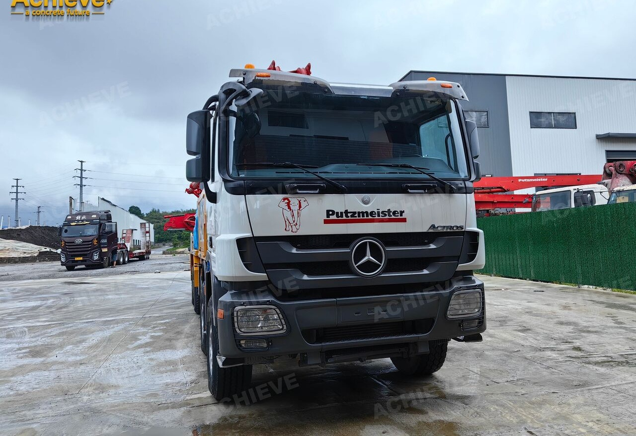 Concrete pump truck PUTZMEISTER Mercedes-Benz Actros 4141 concrete pumpM42-4R 170 m³【ACHIEVE】TOP CONDITION!!!: picture 13