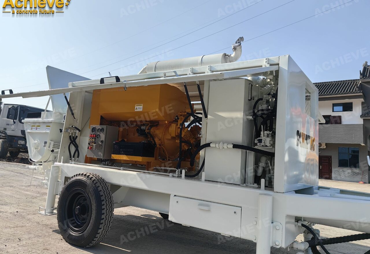 New Stationary concrete pump Schwing BP2000 5000kg 2008 Concrete Pump With Brand New High Quality【ACH: picture 11