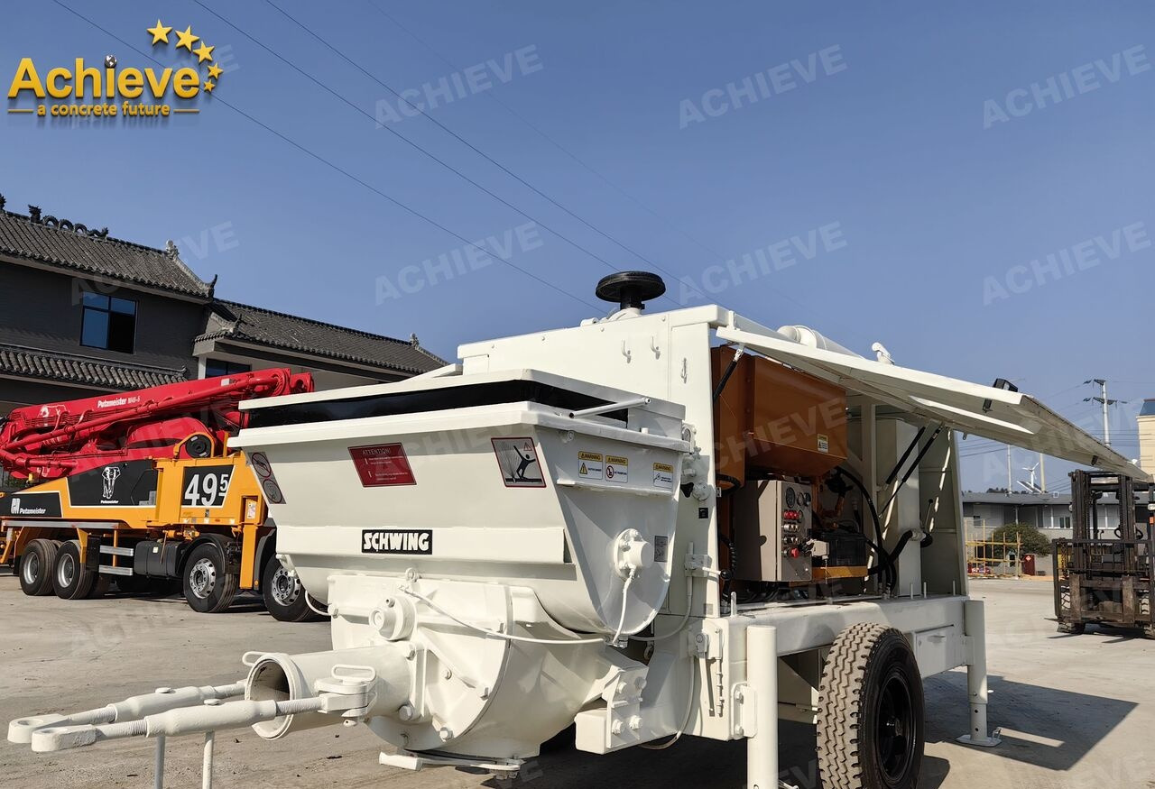 New Stationary concrete pump Schwing BP2000 5000kg 2008 Concrete Pump With Brand New High Quality【ACH: picture 8