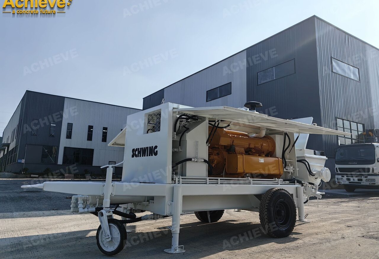 New Stationary concrete pump Schwing BP2000 5000kg 2008 Concrete Pump With Brand New High Quality【ACH: picture 10