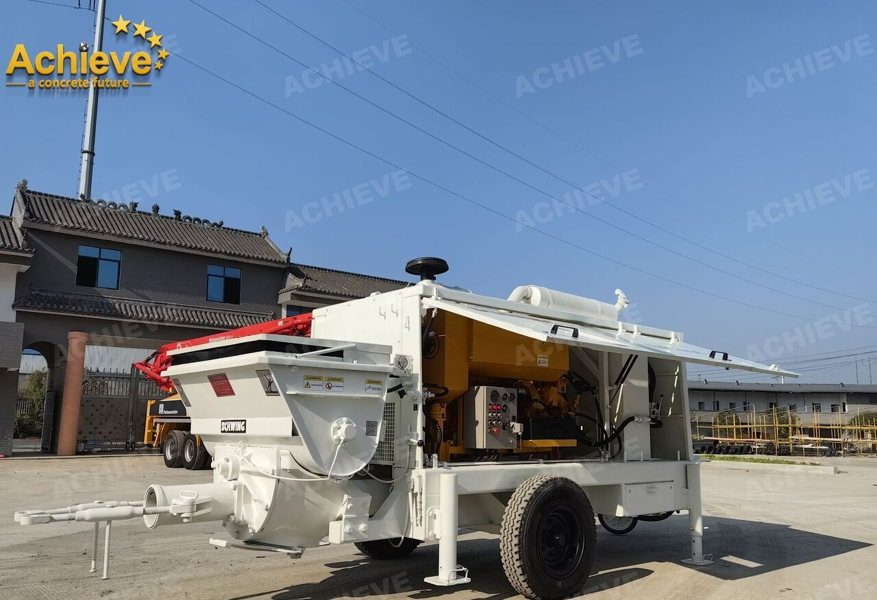 New Stationary concrete pump Schwing BP2000 5000kg 2008 Concrete Pump With Brand New High Quality【ACH: picture 7