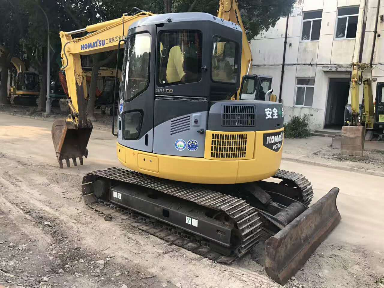 Komatsu Small Excavator PC78US Zero-tail Excavator Made in Japan - Crawler excavator: picture 1 Komatsu Small Excavator PC78US Zero-tail Excavator Made in Japan - Crawler excavator: picture 1