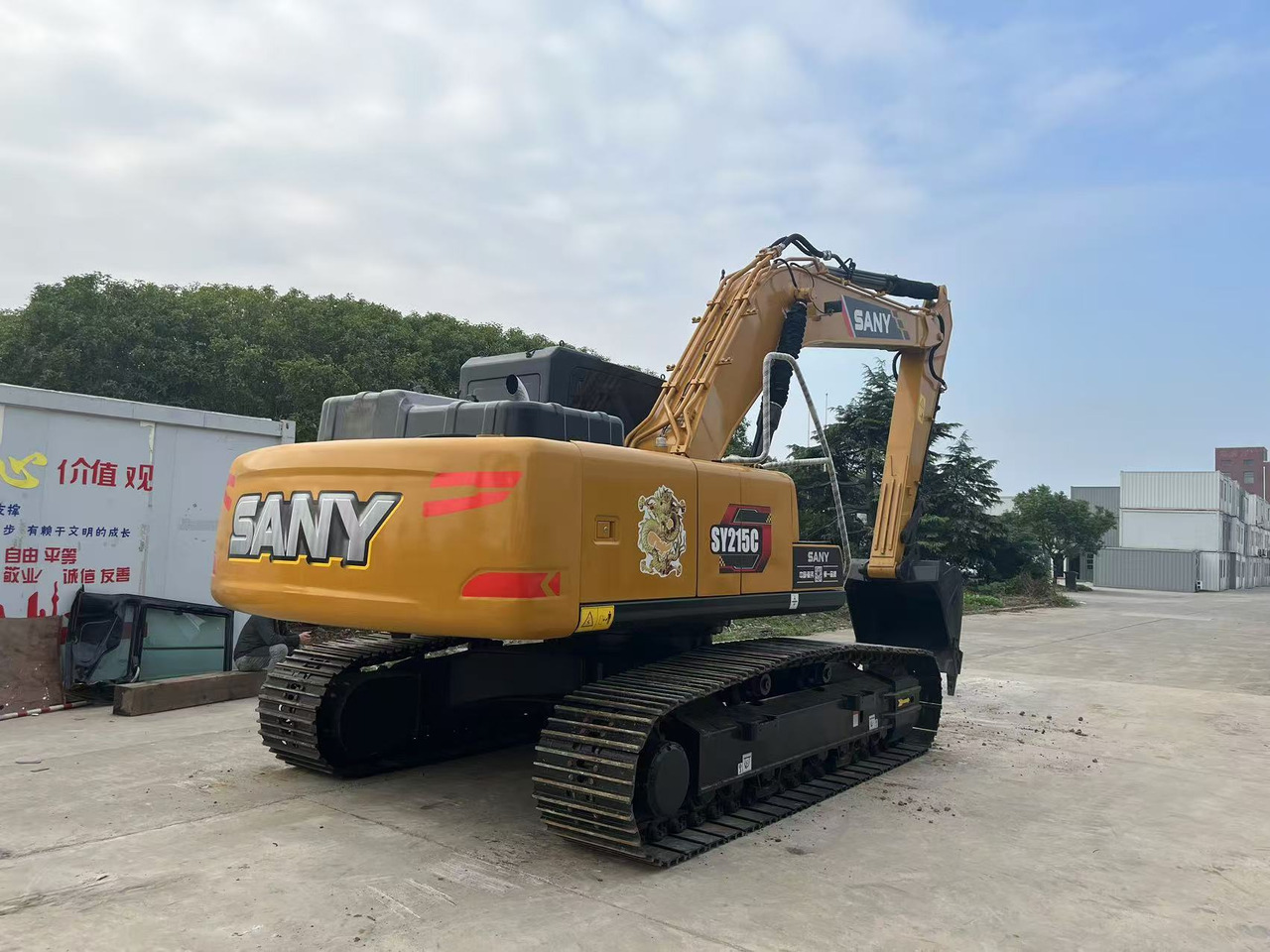 Sany SY215C Used Excavator Mitsubishi Engine - Crawler excavator: picture 2 Sany SY215C Used Excavator Mitsubishi Engine - Crawler excavator: picture 2