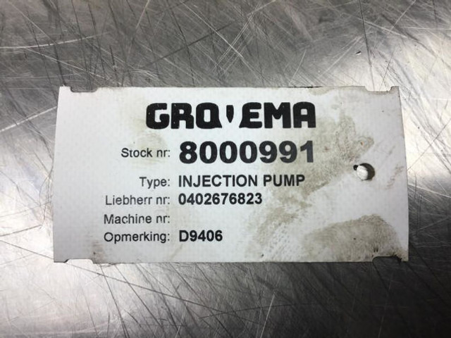 Bosch Fuel Injection Pump D9406 - Fuel pump: picture 3 Bosch Fuel Injection Pump D9406 - Fuel pump: picture 3