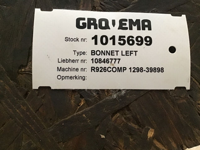 Liebherr Bonnet Left - Hood: picture 4 Liebherr Bonnet Left - Hood: picture 4