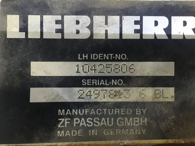Differential gear Liebherr Differential: picture 8