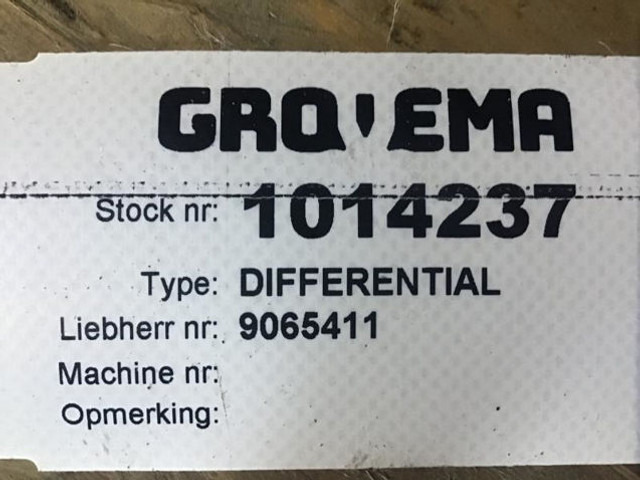 Differential gear Liebherr Differential: picture 15