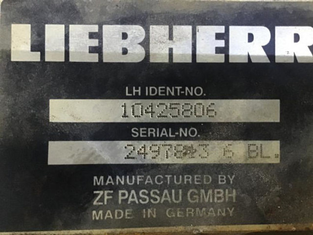 Differential gear Liebherr Differential: picture 14
