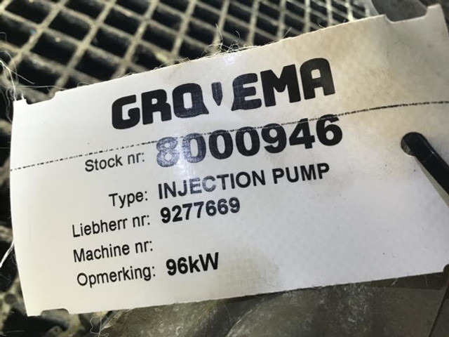 Fuel pump Liebherr Injection Pump: picture 9