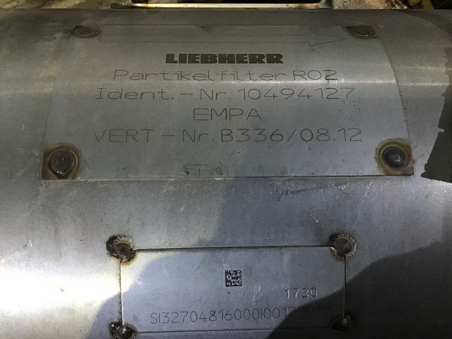 Liebherr - Muffler: picture 1 Liebherr - Muffler: picture 1