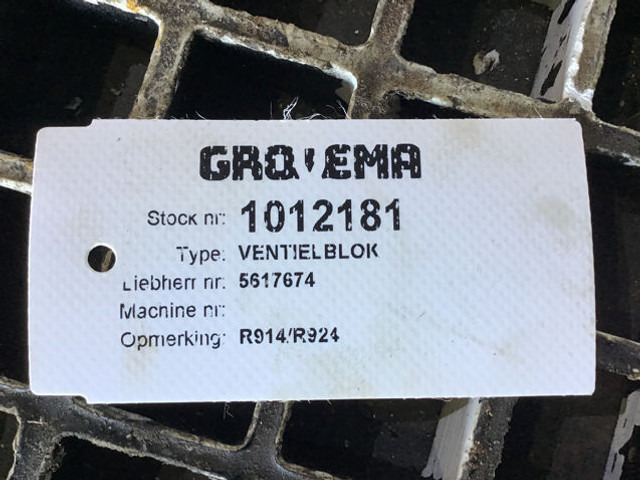 Liebherr Valveblock - Camshaft: picture 5 Liebherr Valveblock - Camshaft: picture 5