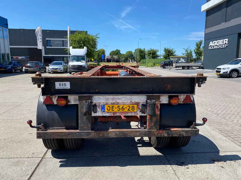 Craven tasker / Container Chassis 20 FT / Steel Suspension / Double Air - Container transporter/ Swap body semi-trailer: picture 2 Craven tasker / Container Chassis 20 FT / Steel Suspension / Double Air - Container transporter/ Swap body semi-trailer: picture 2