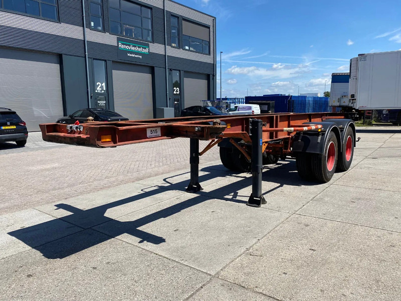 Craven tasker / Container Chassis 20 FT / Steel Suspension / Double Air - Container transporter/ Swap body semi-trailer: picture 4 Craven tasker / Container Chassis 20 FT / Steel Suspension / Double Air - Container transporter/ Swap body semi-trailer: picture 4