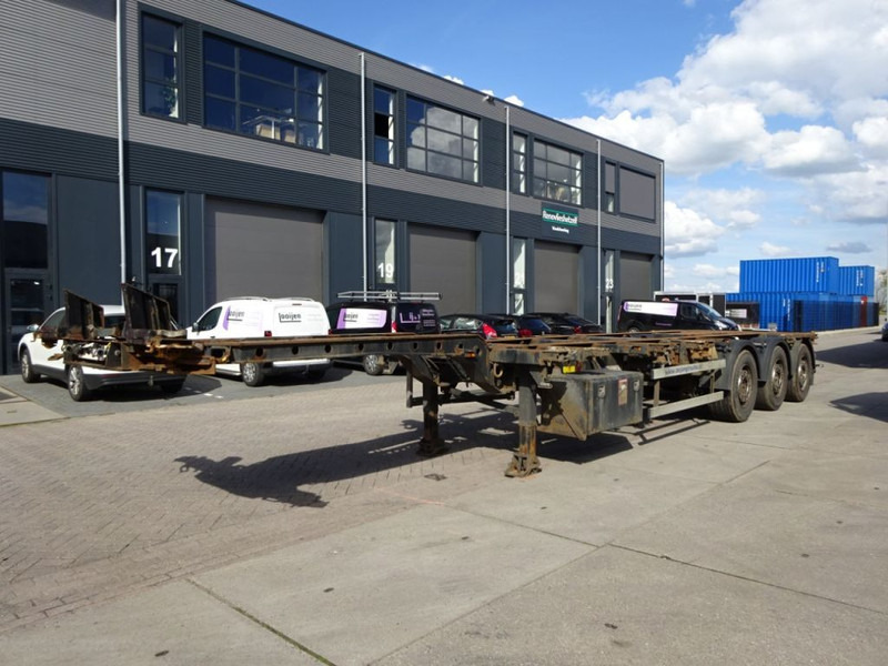 Krone SD Chassis / ADR / 2x Extendable / MB + Disc / 2x Lift Axle - Container transporter/ Swap body semi-trailer: picture 4 Krone SD Chassis / ADR / 2x Extendable / MB + Disc / 2x Lift Axle - Container transporter/ Swap body semi-trailer: picture 4