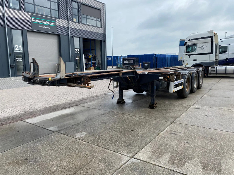 Pacton T3-010 / 3x Extendable / SAF + Drum / 1x lift - Container transporter/ Swap body semi-trailer: picture 4 Pacton T3-010 / 3x Extendable / SAF + Drum / 1x lift - Container transporter/ Swap body semi-trailer: picture 4