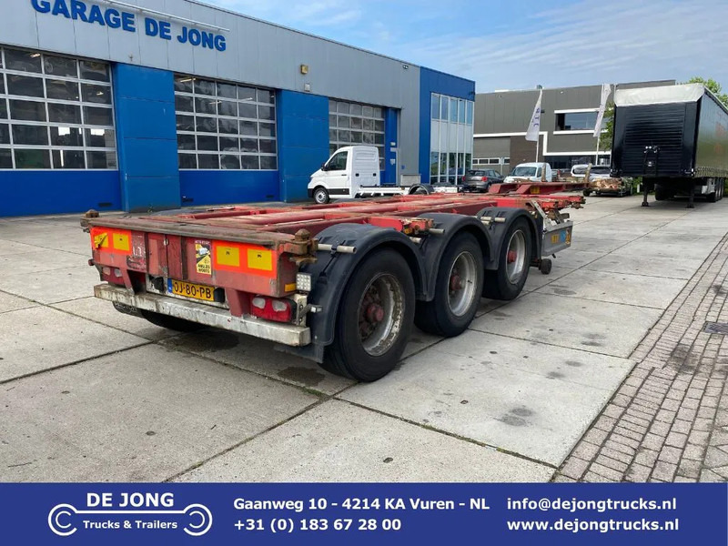 Pacton T3-010 Multi / 3x Extendable / 1x Lift Axle - Container transporter/ Swap body semi-trailer: picture 1 Pacton T3-010 Multi / 3x Extendable / 1x Lift Axle - Container transporter/ Swap body semi-trailer: picture 1