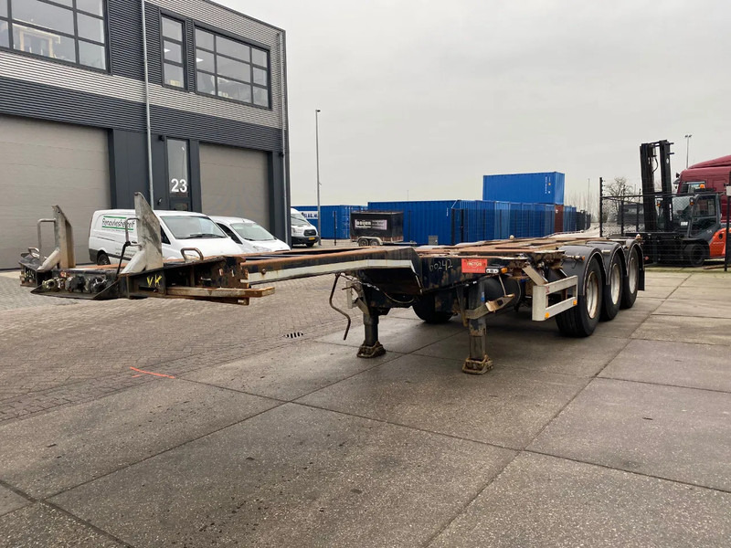 Pacton TXC 343 Multi / 3x Extendable / 1x Lift Axle - Container transporter/ Swap body semi-trailer: picture 4 Pacton TXC 343 Multi / 3x Extendable / 1x Lift Axle - Container transporter/ Swap body semi-trailer: picture 4