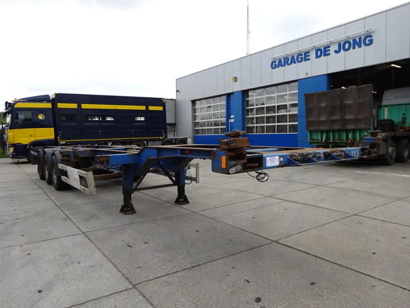 Renders Container chassis / BPW + Drum / 40 FT - Container transporter/ Swap body semi-trailer: picture 5 Renders Container chassis / BPW + Drum / 40 FT - Container transporter/ Swap body semi-trailer: picture 5