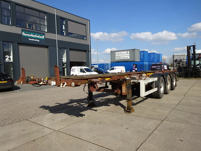 Van Hool Tank Chassis 20 + 30 FT / ADR / BPW + Drum - Container transporter/ Swap body semi-trailer: picture 4 Van Hool Tank Chassis 20 + 30 FT / ADR / BPW + Drum - Container transporter/ Swap body semi-trailer: picture 4