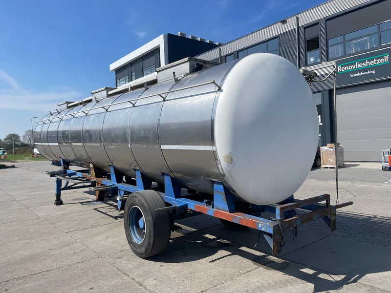 Van Hool Tank / For Parts / Inox / 3 compartments / ADR / 31500 LT - Tank semi-trailer: picture 4 Van Hool Tank / For Parts / Inox / 3 compartments / ADR / 31500 LT - Tank semi-trailer: picture 4