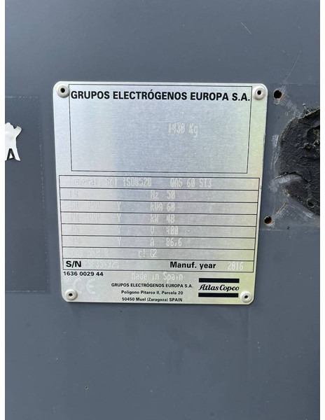 Atlas-Copco QAS 60 ST3 - Generator set: picture 5 Atlas-Copco QAS 60 ST3 - Generator set: picture 5