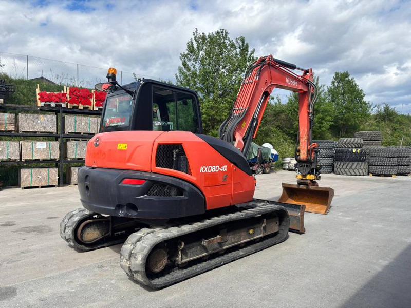 Kubota KX 080-4 - Mini excavator: picture 3 Kubota KX 080-4 - Mini excavator: picture 3