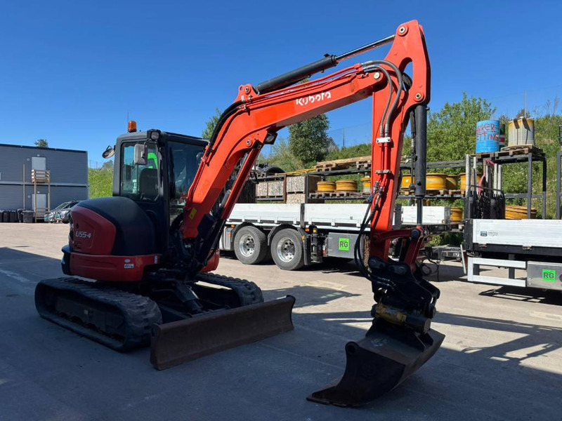 Kubota U 55-4 - Mini excavator: picture 2 Kubota U 55-4 - Mini excavator: picture 2