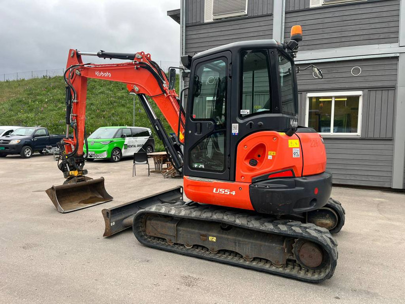 Kubota U 55-4 - Mini excavator: picture 2 Kubota U 55-4 - Mini excavator: picture 2