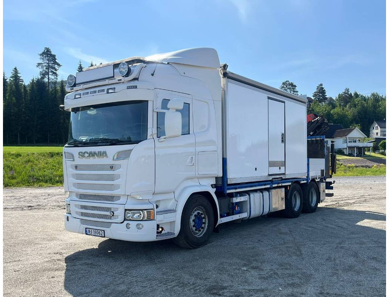 Scania R 520 Service Truck - Crane truck: picture 1 Scania R 520 Service Truck - Crane truck: picture 1