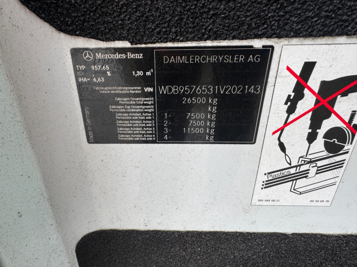 Garbage truck MERCEDES Econic 2628 Stummer: picture 15 Garbage truck MERCEDES Econic 2628 Stummer: picture 15