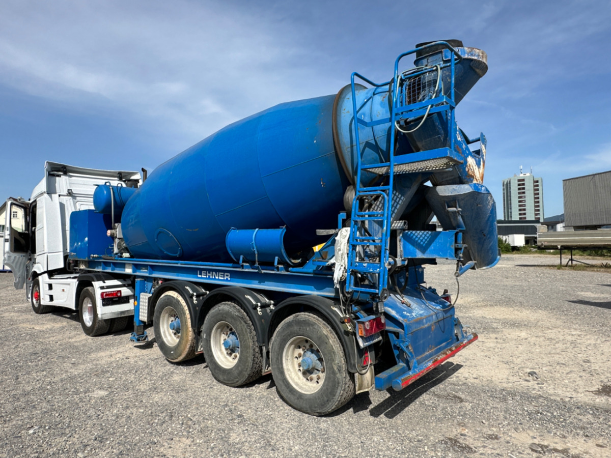 Marke Lecinena Baruval 12m3 Motorantrieb - Concrete mixer semi-trailer: picture 3 Marke Lecinena Baruval 12m3 Motorantrieb - Concrete mixer semi-trailer: picture 3