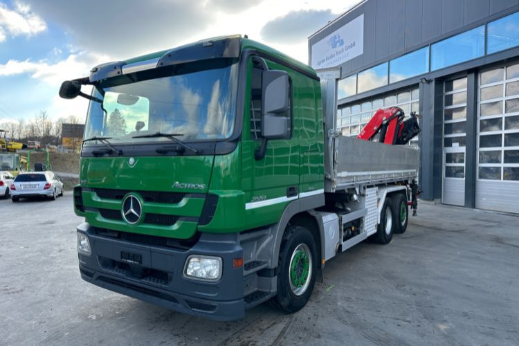 Mercedes-Benz 2551 V8 6x2 Fassi 185-5 Bj.2020 - Tipper, Crane truck: picture 1 Mercedes-Benz 2551 V8 6x2 Fassi 185-5 Bj.2020 - Tipper, Crane truck: picture 1