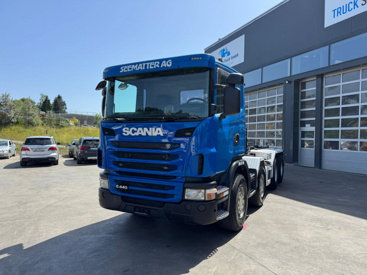 SCANIA G440 8x4 Moser - Hook lift truck: picture 1 SCANIA G440 8x4 Moser - Hook lift truck: picture 1